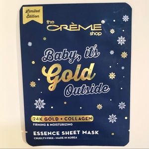 The Crème Shop “Baby, its Gold Outside”Essence Sheet Mask